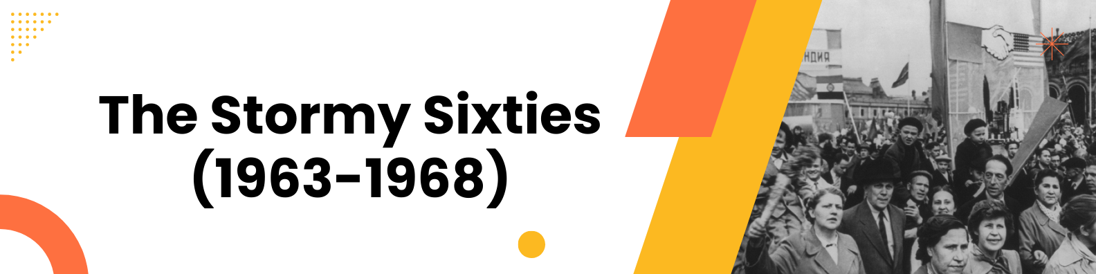 Unit 7: The Stormy Sixties (1963-1968) Banner